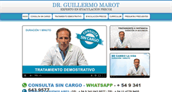 Desktop Screenshot of guillermomarot.com.ar