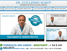 Tablet Screenshot of guillermomarot.com.ar